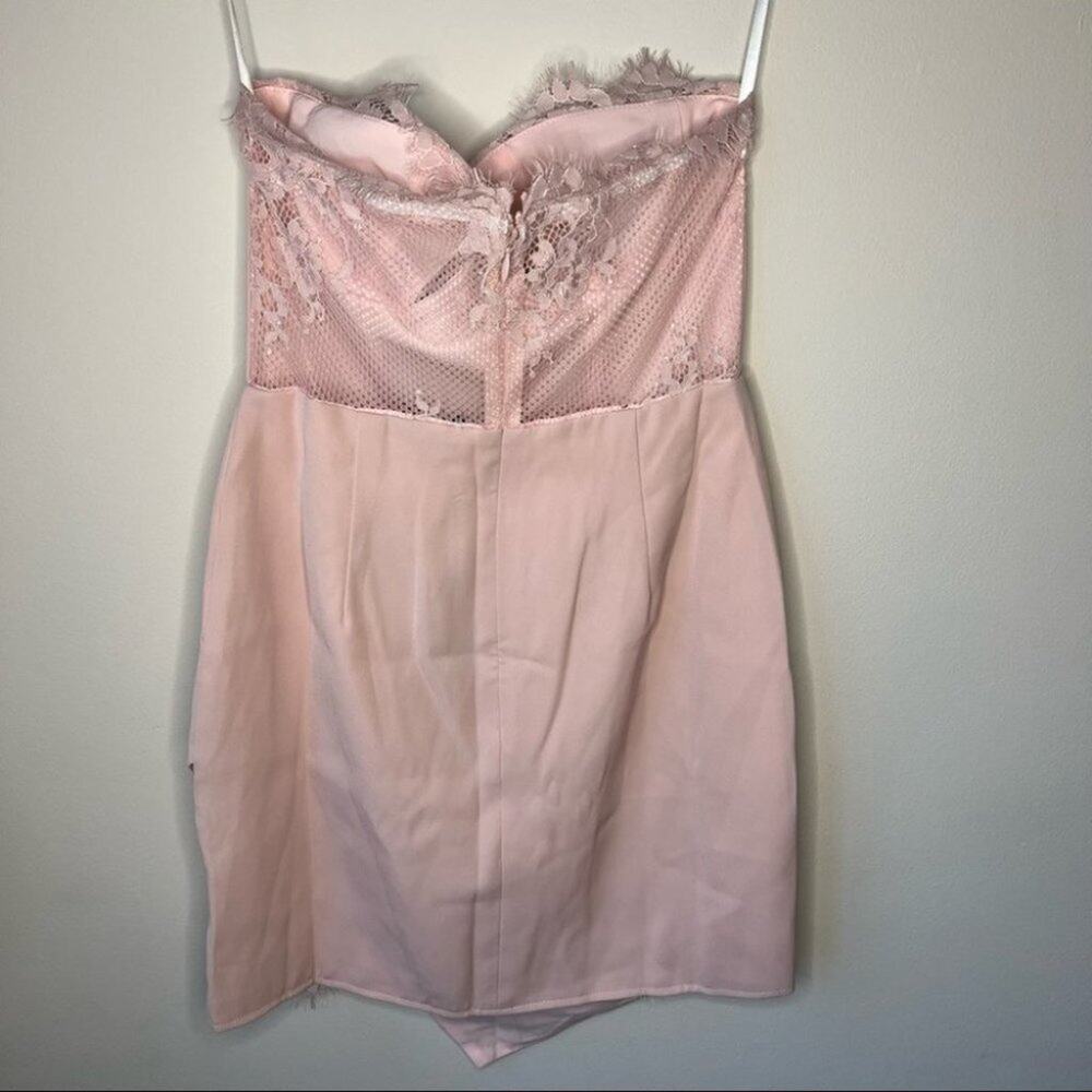 NBD Illusion Lace Mini Dress -Make Me Wanna Size XS Extra Small - Picture 5 of 10